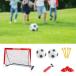  детский Mini футбольные врата комплект сеть . мяч комплект складной парк развлечение место для красный 