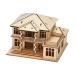  взрослый предназначенный 3D из дерева house мозаика коллекция, ребенок предназначенный из дерева модель комплект 2 уровень 