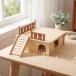  из дерева хомяк house натуральный сборка тип домашнее животное house compact мелкие животные. гнездо компактный клетка внутри для 