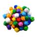  примерно 50 штук входит красочный pompompompon мяч Kirakira одежда оборудование сумка и т.п. декортивный элемент аксессуары ручная работа материалы 