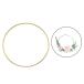  Gold metal Dream catcher Dream catcher Lynn смазка mak ламе craft обруч 30cm