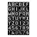 42x alphabet character stencil symbol template DIY Project paint fabric blackboard for 