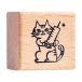  кошка. штамп 1.2 дюймовый маленький из дерева резина штамп journal письмо sk LAP книжка медсестра для 