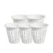 5x сад сеть cup корзина гидропонная культура Aeroponic посадочный сетка pot белый 