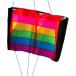  Stunt кайт pa черновой . дельфин ito.. легко Rainbow многоцветный кайт ja Ian to кайт спорт путешествие уличный веселый .