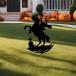  Halloween сад крепление, опора k магазин экстерьер орнамент love . дом подарок газонная трава сырой орнамент Silhouette рыцарь лошадь обратная сторона двор цветок . сумка садоводство для 