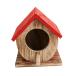  из дерева bird house перевозка возможность . починка простой двор. szme для гнездо коробка красный 