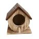  из дерева bird house перевозка возможность . починка простой двор. szme для гнездо коробка Brown 