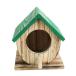  из дерева bird house перевозка возможность . починка простой двор. szme для гнездо коробка зеленый 
