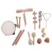  toy percussion instruments 10 point set Kids. toy musical instruments set Kids hand musical instruments rhythm stick child the first period. study toy starter kit music education .. training 