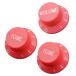 1 piece volume knob 2 piece tone control switch knob ST Sq electric guitar for all 5 color - pink 