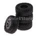 B Blesiya 4 piece rubber RC car tire wheel WPL B14 B14K B24 B24K C14 C14K C24 C24K B36 B36K applying 