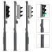  park to дождь Laile way Street 1~32G шкала. 3Pcs железная дорога модель сигнал машина LED сигнал 