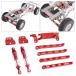 RC metal амортизатор DIY RC Car Up комплектация детали MN82 MN78 1:12 шкала RC красный 