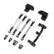 RC машина axle крепление удилище запасной детали RC машина детали MN82Pro MN82S DIY модифицировано черный 
