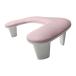  маникюр ногти подлокотники подставка портативный U Shape ногти салон Home розовый 