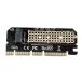 P Prettyia аксессуары M.2 NVMe SSD NGFF- PCIE 3.0 X16 адаптер M- ключ интерфейс повышение карта 