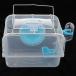 plastic hamster house mouse castle box is bita mouse lato- blue 
