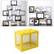  аквариум аквариум Mini Building блок Spider box дом. оборудование орнамент желтый цвет 