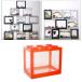  аквариум аквариум Mini Building блок Spider box дом. оборудование орнамент красный 