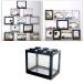  аквариум аквариум Mini Building блок Spider box дом. оборудование орнамент чёрный 