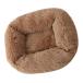  собака кошка bed теплый собачья конура мягкая игрушка прямоугольный. гнездо . собака .....S светло-коричневый 