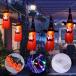  Halloween LED свет illumination оборудование орнамент для Jack o- фонарь .. иллюминация атмосфера структура . орнамент подвешивание ниже . магазин вход наружный HALLOWEEN