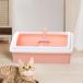  для домашних животных туалет tray туалет туалет open top кошка для туалет box высокий боковой . кошка для розовый 