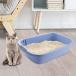  для домашних животных туалетный наполнитель tray open top кошка для туалет box высокий боковой салон кошка для хомяк голубой 36x30x10cm