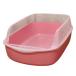  кошка для туалет туалет кошка для Sand box средний большой кошка для заяц мелкие животные розовый 