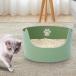 open top домашнее животное туалет tray . кошка туалет туалет долговечность повышать кошка туалет L зеленый 