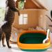  кошка box предотвращение скольжения низ . починка простой кошка для туалетный наполнитель tray зеленый 