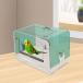  для домашних животных птица для автобус box se регулирование in монета ko bird автобус o черепаха длиннохвостый попугай попугай купальный для ванна зеленый 