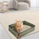  складной кошка для туалет box путешествие для открытый кошка для туалет tray самолет уличный автомобильный S 40cmx30cmx10cm