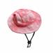  собака для солнечный шляпа, уголок . видно симпатичный колпак, лето. наружный домашнее животное аксессуары, арбуз красный M