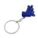  Mini высокое качество металл ключ чейнджер кольцо для ключей ключ пряжка подвеска все 6 цвет - синий 