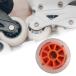 Fenteer PU производства ролик skate колесо роликовые коньки колесо все 4 цвет - orange, 100mm