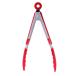  нержавеющая сталь щипцы Home уличный кулинария tool капот зажим все 3 размер - красный, длина 26cm
