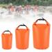 3 шт dry sak сумка roll верх водонепроницаемый сухой мешок дрифт кемпинг байдарка orange 