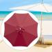  зонт Canopy крепкий . портативный зонт Canopy балкон наружный средний двор для красный 