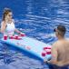  надувной пиво pon бассейн float бассейн bed держатель для напитков имеется бассейн float bed Hori te- для 