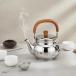  плитка для teapot огонь царапина предотвращение руль из нержавеющей стали teapot еда комплектация материалы из нержавеющей стали чай чайник отель, уличный, кемпинг для серебряный 