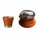  складной силикон чайник . cup 2 шт. комплект жаростойкий складной путешествие teapot комплект легкий портативный горячая вода ... контейнер . кружка комплект путешествие человек предназначенный bon