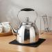  из нержавеющей стали teapot большая вместимость из нержавеющей стали ... держать ... руль для бизнеса чайник высота глянец отделка чай .. имеется pot внезапный скорость .. товары для кухни уличный 