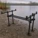 1 пункт Fishing Rod Stand регулировка свободный держатель для удочки устойчивость foot удилище Pod место хранения . высокий легкий aluminium установка короткий час стержень. гарантия . улучшение работа плата уменьшение лодка рыбалка . применение 