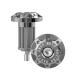 2Pcs мотоцикл рычаг управления end рукоятка штекер колпак CNC aluminium сплав черный 