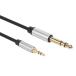  гитара мобильный телефон динамик для 3.5mm~6.35mm аудио кабель наушники адаптор 0.3m