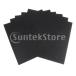 6 collection. black . burns attaching prevention gas range protector -0.2mm repeated use possible gas stove burner cover protector liner clean mat pad 