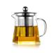  стрейнер чайник для чая pot Jug имеется стекло teapot лёд чайный пакетик отель 350ml