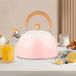  многофункциональный свисток чайник 3L высокий King teapot пикник кемпинг кухня для розовый 